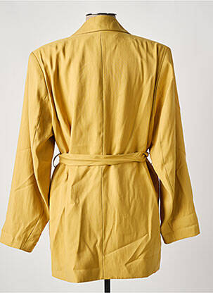 Blazer poches jaune GRACE & MILA femme