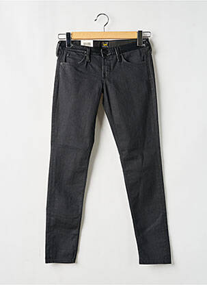 Jeans coupe slim stretch taille basse noir LEE femme