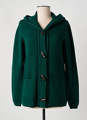 Gilet manches longues vert EXTASY pour femme