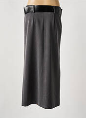 Jupe longue gris EXTASY pour femme seconde vue