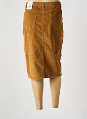 Jupe mi-longue marron LA PETITE ETOILE pour femme seconde vue