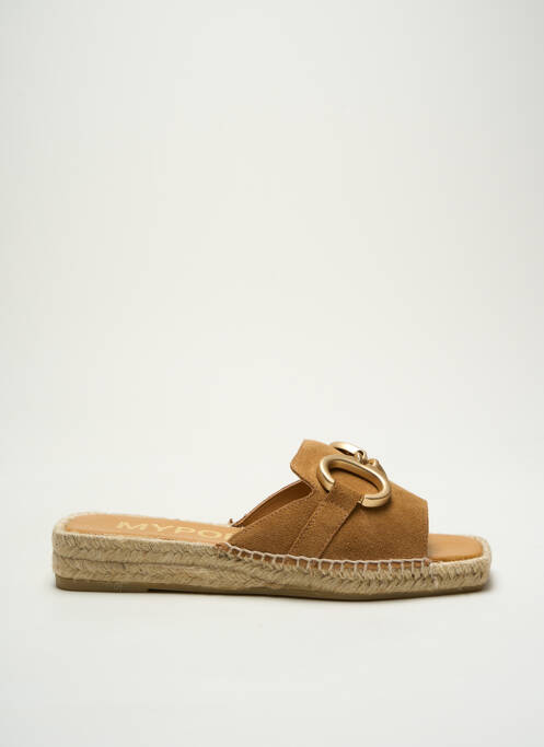 Espadrilles marron MAYPOL pour femme