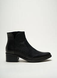 Bottines/boots matière lisse talon de 4 à 6cm noir MYMA femme
