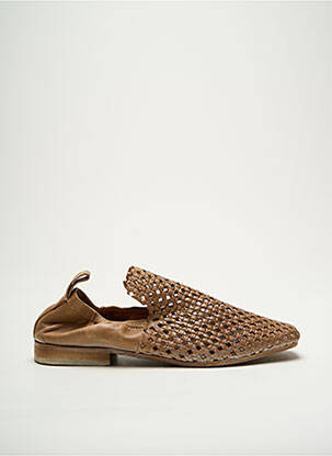Mocassins type de semelle amortissante talon plat jusqu'à 3cm marron LITTLE ...LA SUITE femme