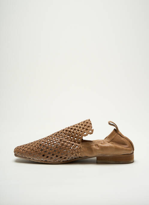 Mocassins type de semelle amortissante talon plat jusqu'à 3cm marron LITTLE ...LA SUITE femme