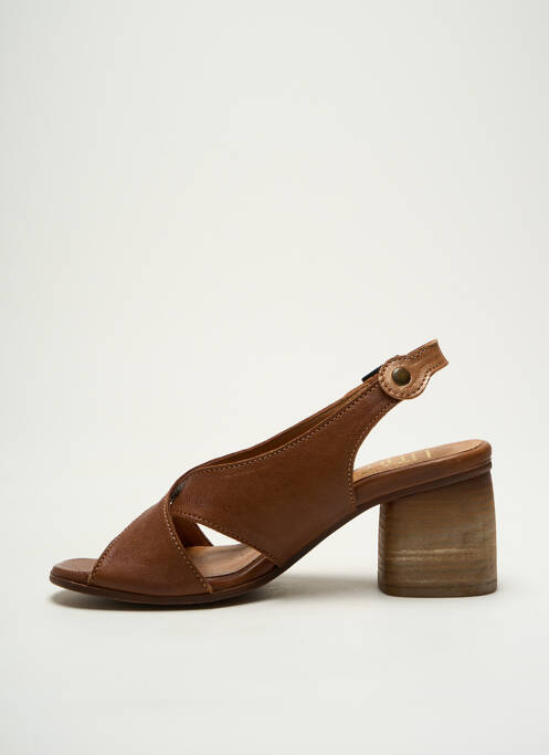 Sandales/Nu pieds marron LITTLE ...LA SUITE pour femme