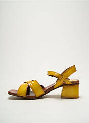 Sandales/Nu pieds jaune LITTLE ...LA SUITE pour femme seconde vue