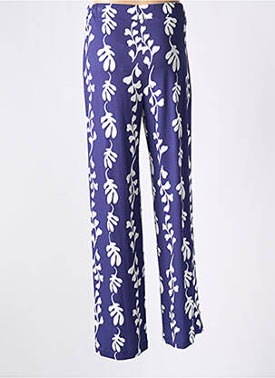 Pantalon droit stretch violet GUITARE femme