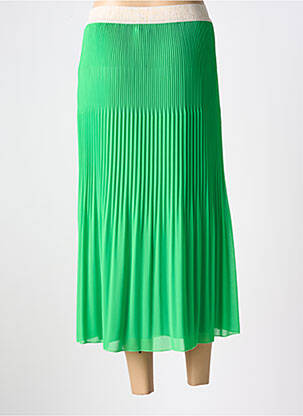 Jupe longue coupe fluide vert SIGNE NATURE femme