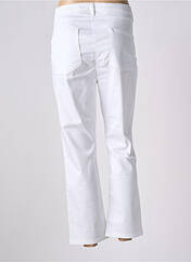 Jeans coupe slim blanc DEVERNOIS pour femme seconde vue