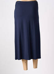 Jupe longue bleu GUITARE pour femme seconde vue