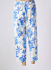 Pantalon 7/8 bleu ZERRES pour femme seconde vue