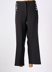 Pantalon 7/8 noir SIGNE NATURE pour femme seconde vue