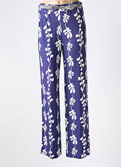 Pantalon droit violet GUITARE pour femme seconde vue