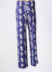 Pantalon droit violet GUITARE pour femme seconde vue