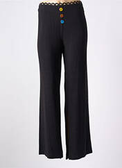 Pantalon flare noir LOLESFILLES pour femme seconde vue