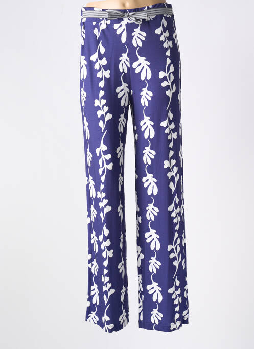 Pantalon droit stretch violet GUITARE femme