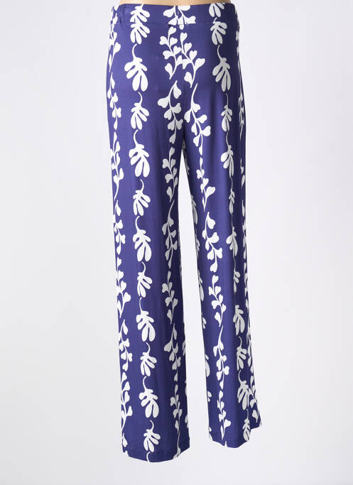 Pantalon droit stretch violet GUITARE femme