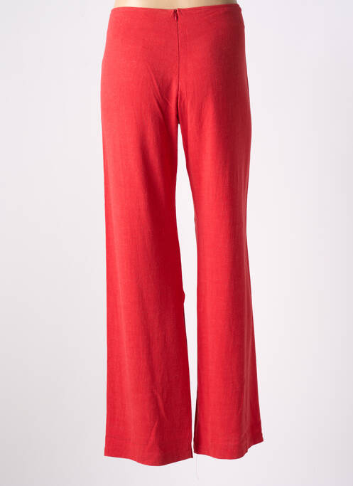 Pantalon flare taille basse taille basse rouge LO! LES FILLES femme