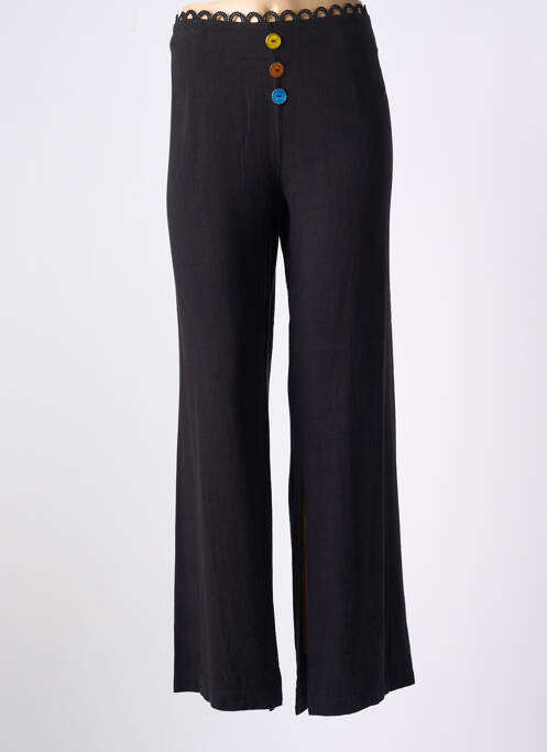 Pantalon flare taille basse taille basse noir LO! LES FILLES femme