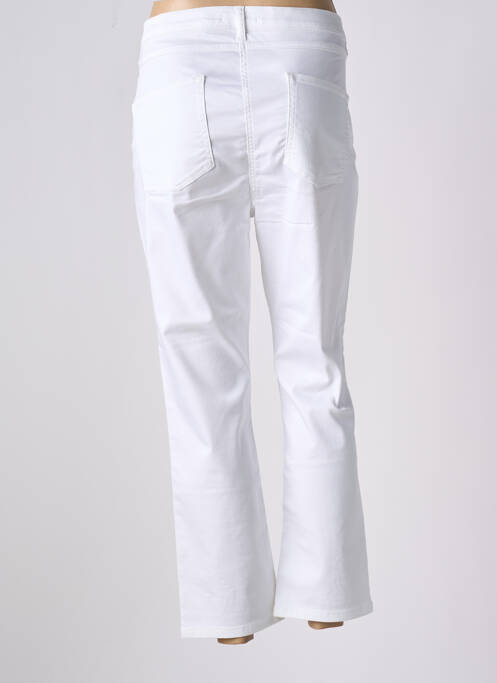 Jeans coupe slim blanc DEVERNOIS pour femme