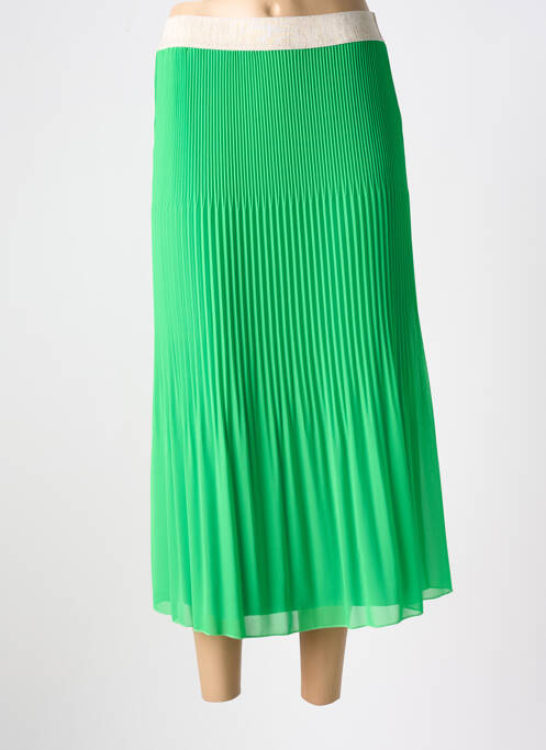 Jupe longue vert SIGNE NATURE pour femme