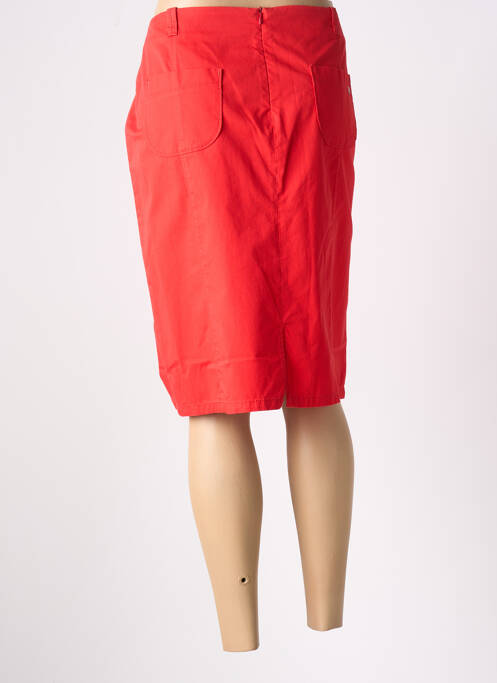 Jupe mi-longue rouge MAT DE MISAINE pour femme