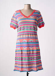 Robe mi-longue manches courtes manches courtes rouge ALDO MARTIN'S femme