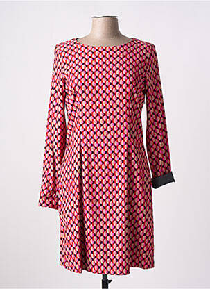 Robe courte manches longues manches longues rose ALDO MARTIN'S femme