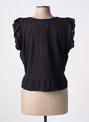 Top stretch manches courtes noir CAP JULUCA femme