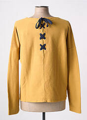 Sweat-shirt jaune MAT DE MISAINE pour femme seconde vue