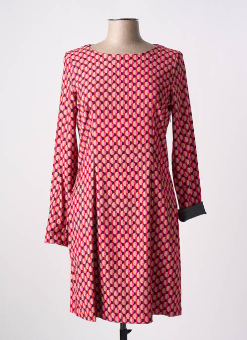 Robe courte manches longues manches longues rose ALDO MARTIN'S femme