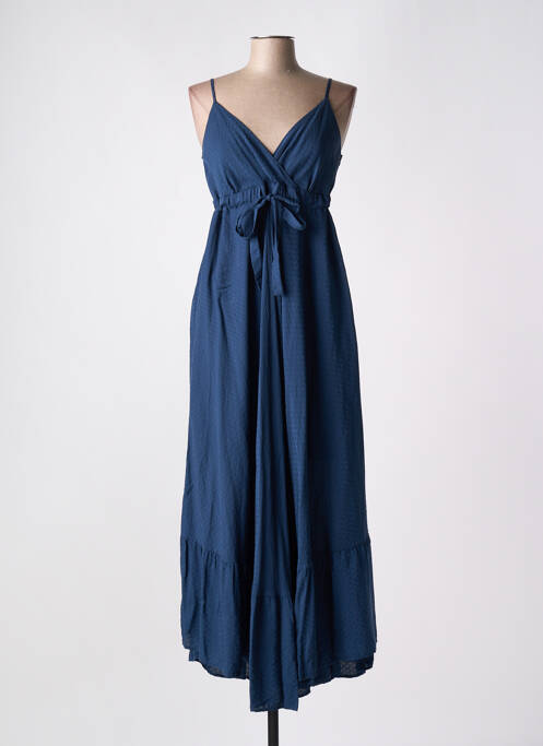 Robe longue bleu EVA KAYAN pour femme