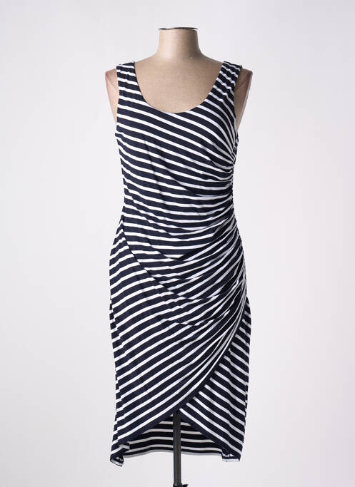 Robe mi-longue bleu JOSEPH RIBKOFF pour femme
