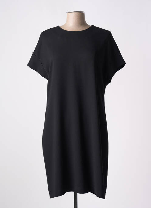 Robe mi-longue noir EVA KAYAN pour femme