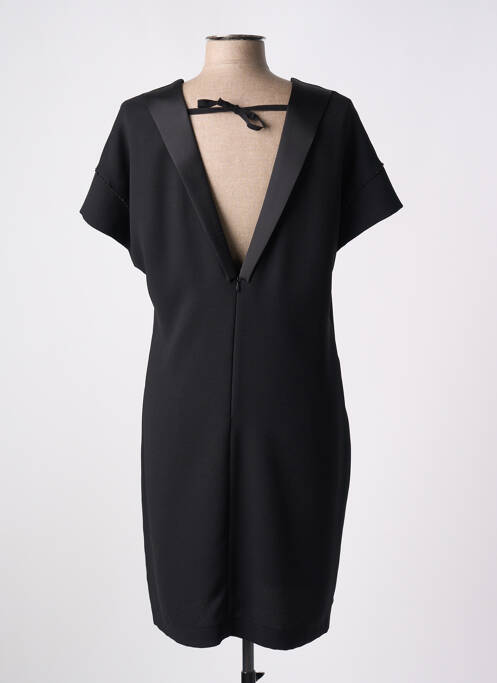 Robe mi-longue noir EVA KAYAN pour femme