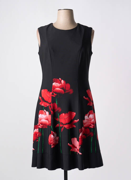 Robe mi-longue noir JOSEPH RIBKOFF pour femme