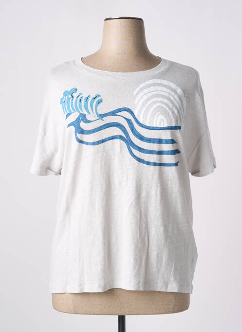 T-shirt gris MAT DE MISAINE pour femme