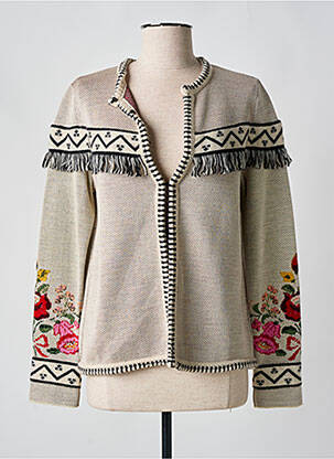 Gilet manches longues beige ALDO MARTIN'S pour femme