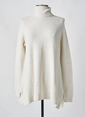 Pull col roulé beige LOLITTA pour femme seconde vue