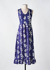 Robe longue bleu GUITARE pour femme seconde vue