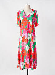 Robe longue rouge SIGNE NATURE pour femme seconde vue