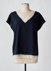 T-shirt bleu DEVERNOIS pour femme seconde vue