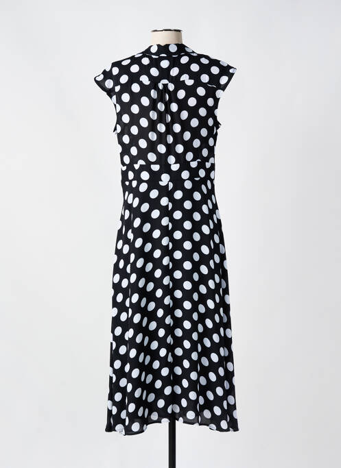 Robe longue manches courtes manches courtes noir JOSEPH RIBKOFF femme