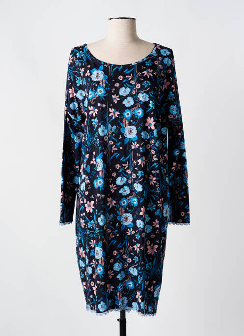 Chemise de nuit bleu MOONKA pour femme