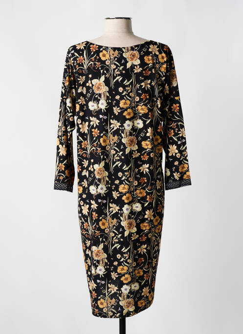 Chemise de nuit noir MOONKA pour femme