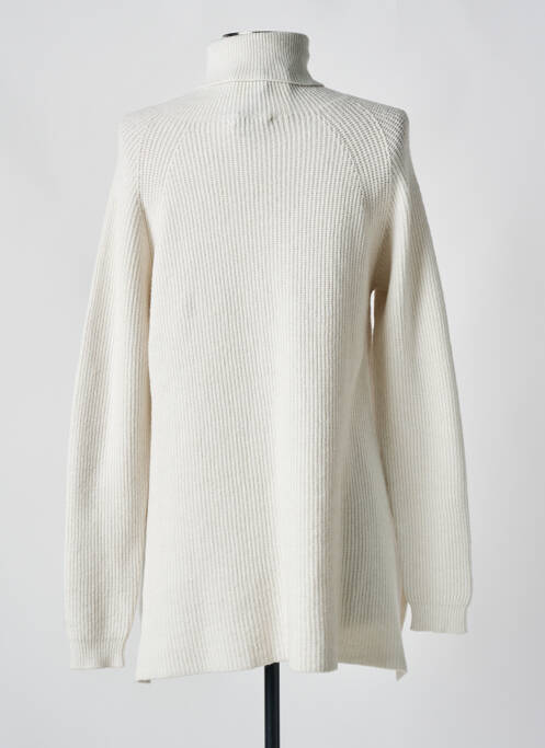 Pull col roulé beige LOLITTA femme