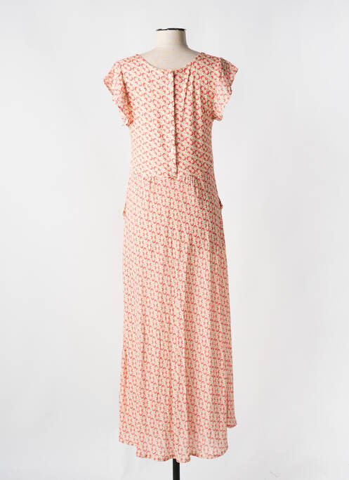 Robe longue orange GUITARE pour femme