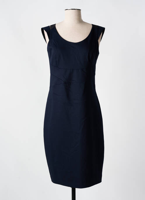 Robe mi-longue bleu EVA KAYAN pour femme