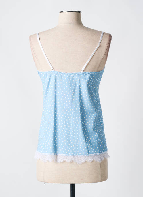 Top/Caraco bleu ANTIGEL pour femme